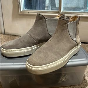 Zara Slip on suede sneaker